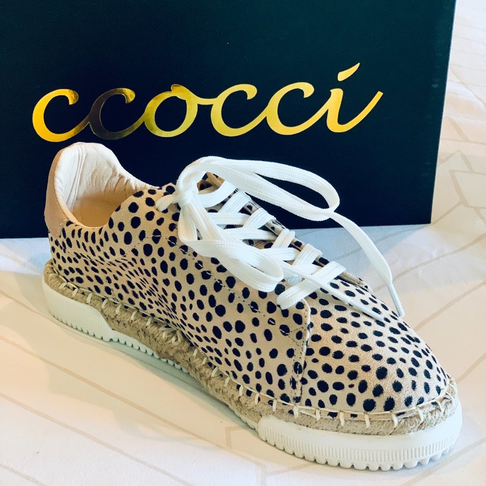 Lucia Espadrille Sneakers - Cheetah